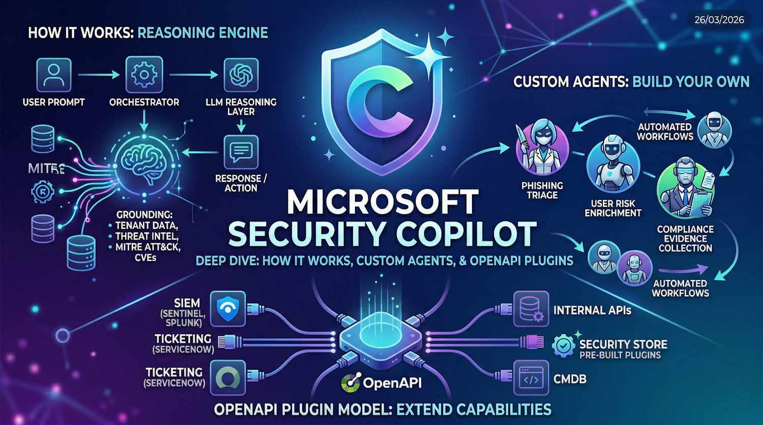 Microsoft Security Copilot — Closer Look at Custom Agents and the OpenAPI Plugin Model