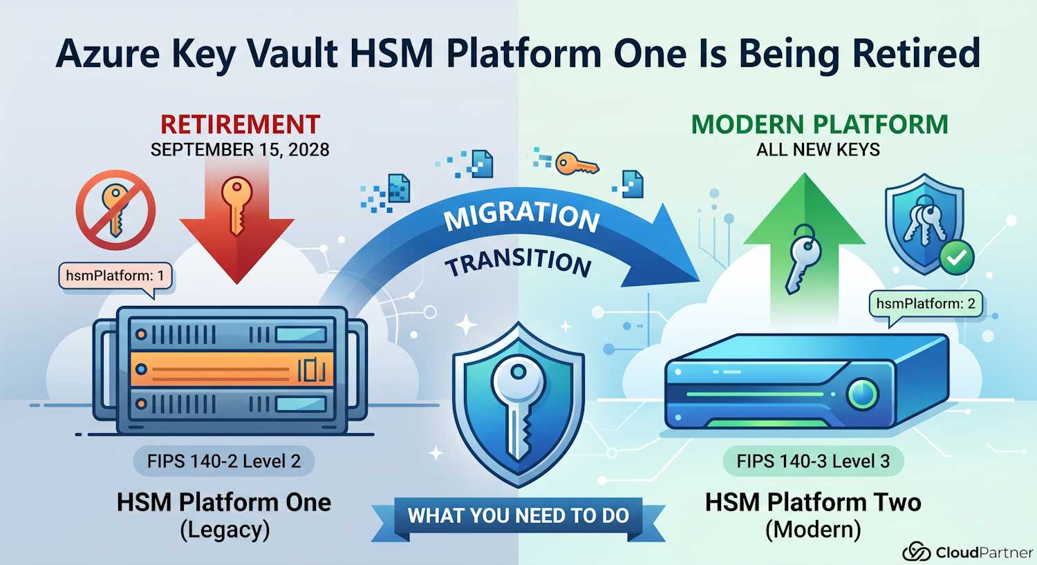 Azure Key Vault HSM Platform One Retirement