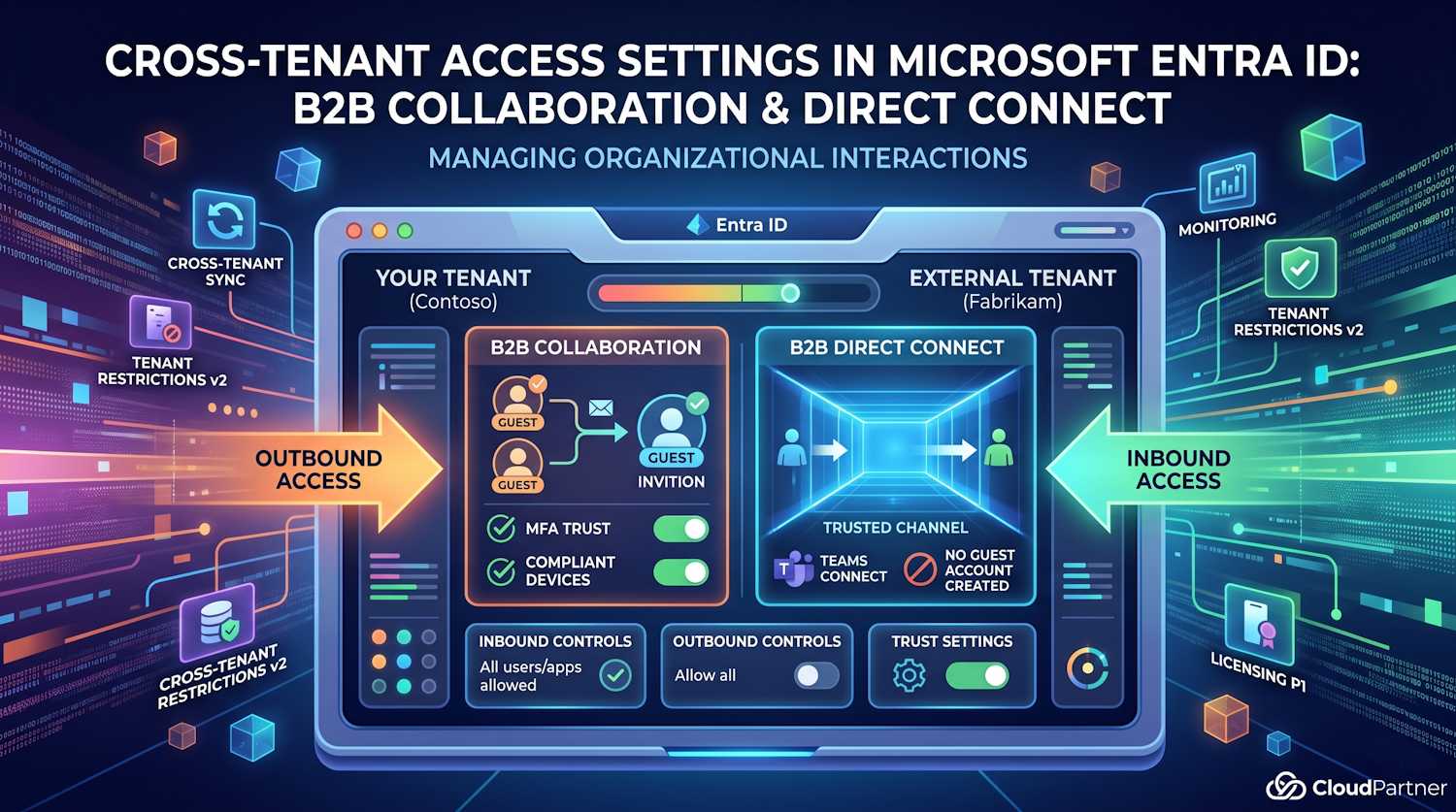 Cross-Tenant Access Settings in Microsoft Entra ID