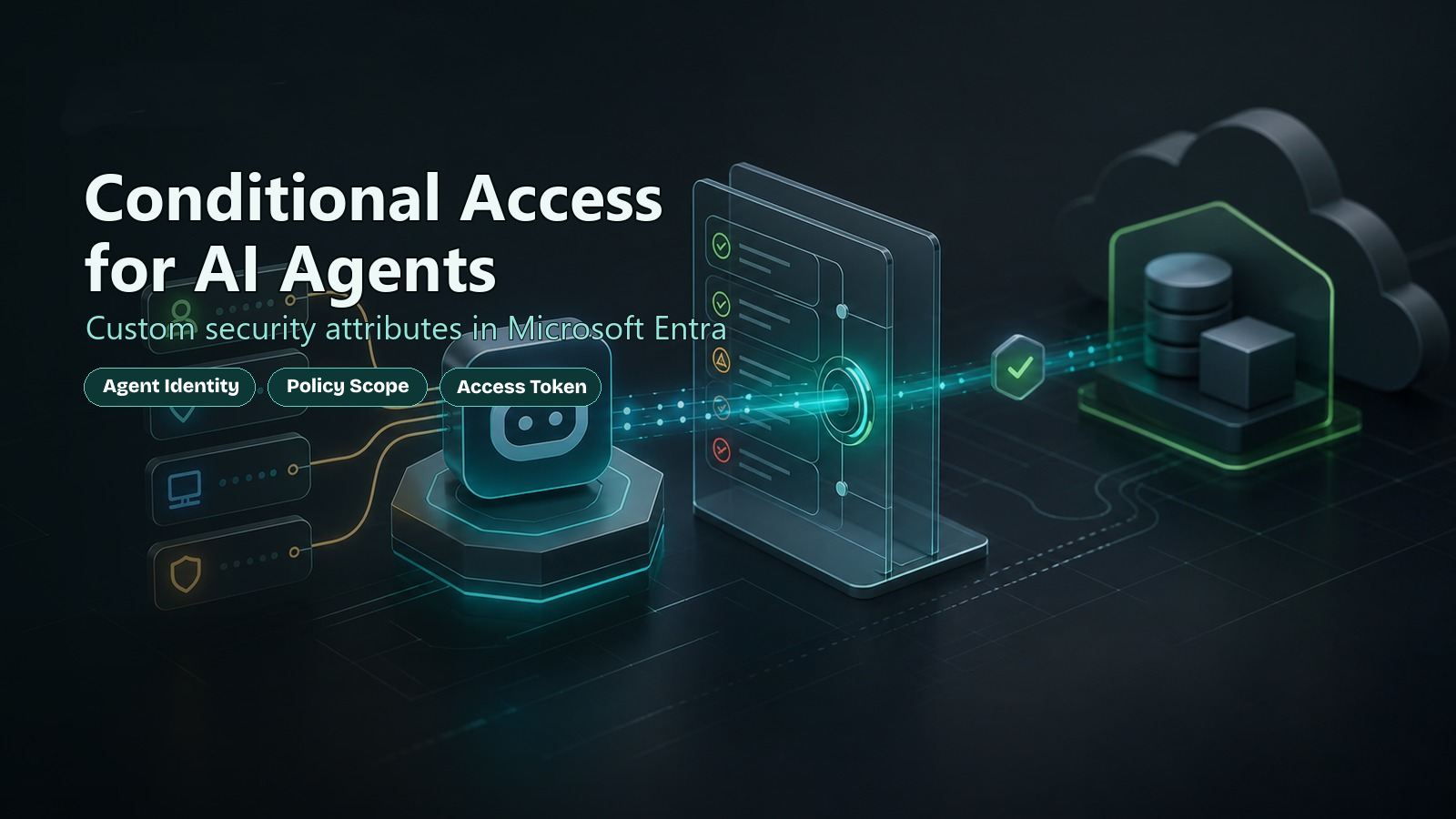 Conditional Access for AI Agents: Custom Security Attributes in Microsoft Entra
