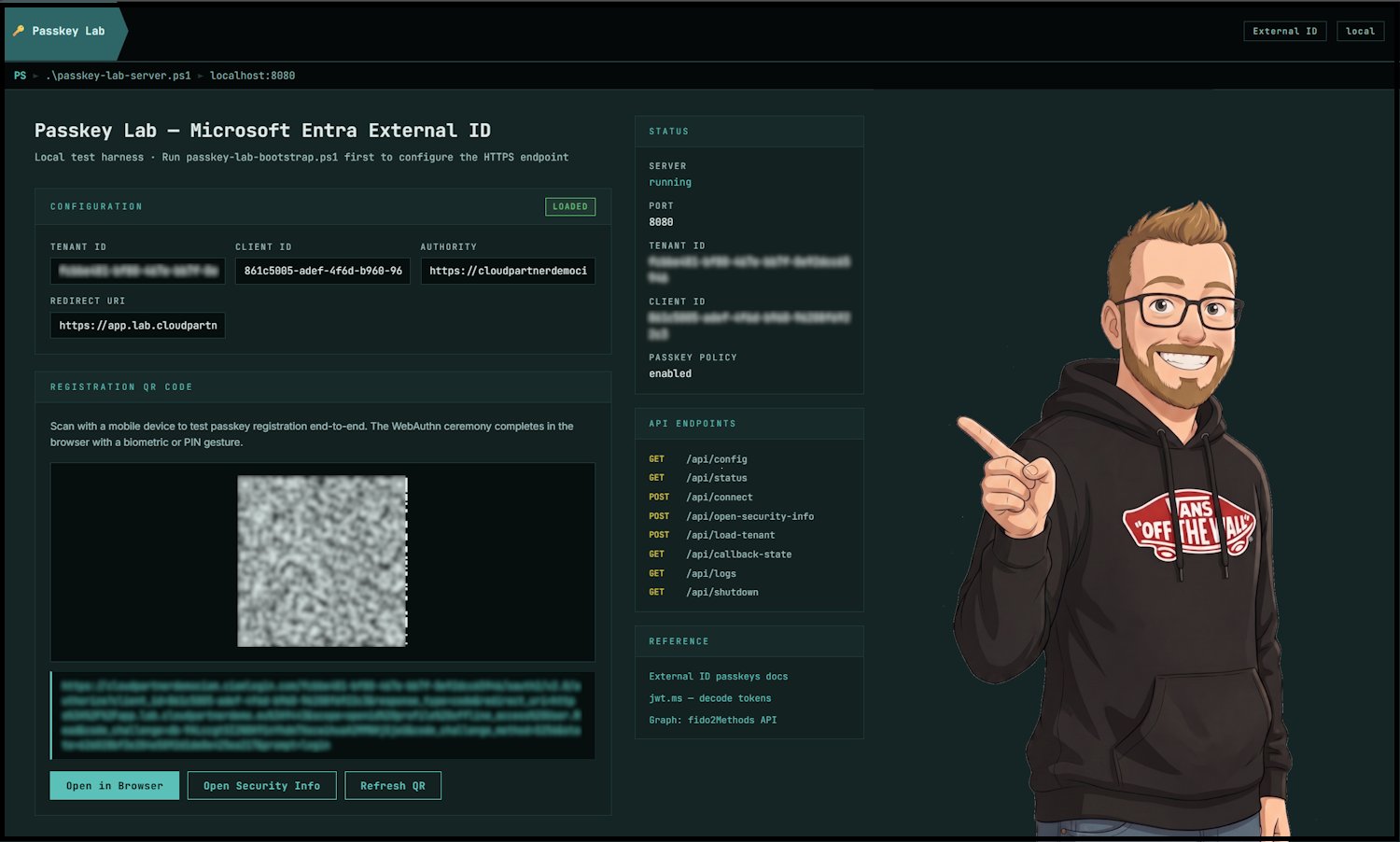 Microsoft Entra External ID Passkeys: Workforce vs Customer Tenants