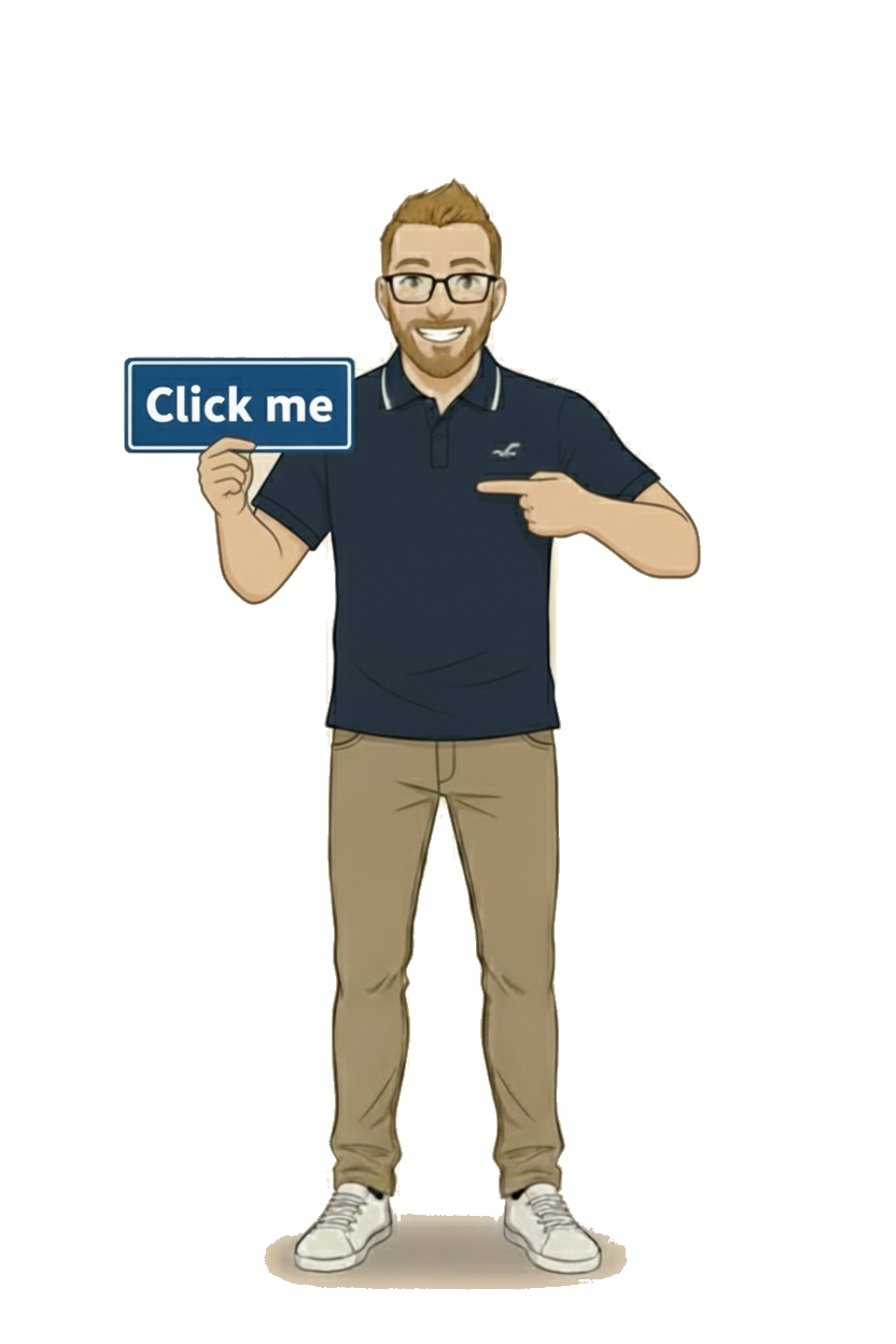 Me pointing